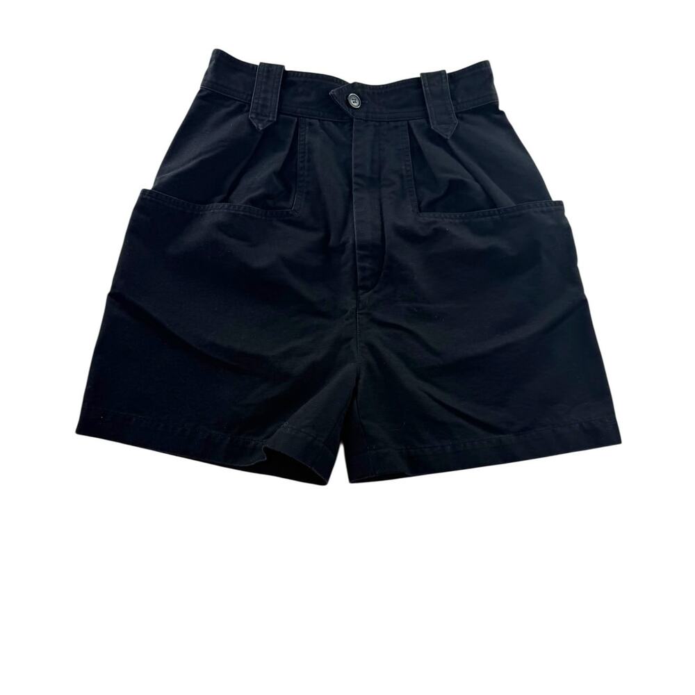Isabel Etoile Marant Palinoa Short US 4 Black Cotton Cargo Utility High Rise